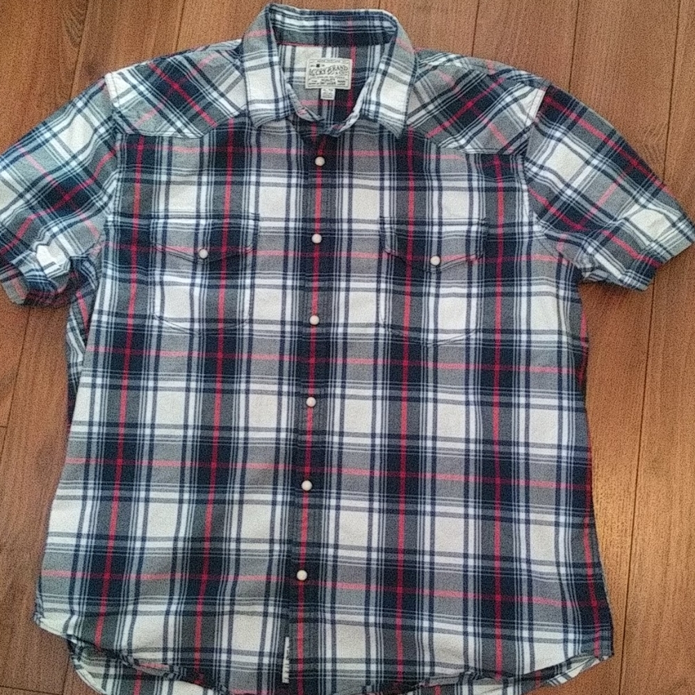Lucky Brand Snap down shirt